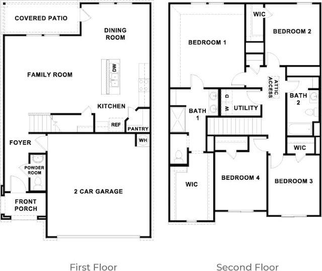 100 Heatherwood Ter, Marble Falls, TX 78654 - home floor plan