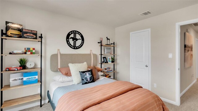 100 Heatherwood Ter, Marble Falls, TX 78654 - bedroom featuring carpet floors and baseboards