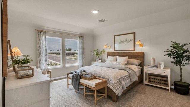 100 Heatherwood Ter, Marble Falls, TX 78654 - bedroom with carpet flooring and baseboards