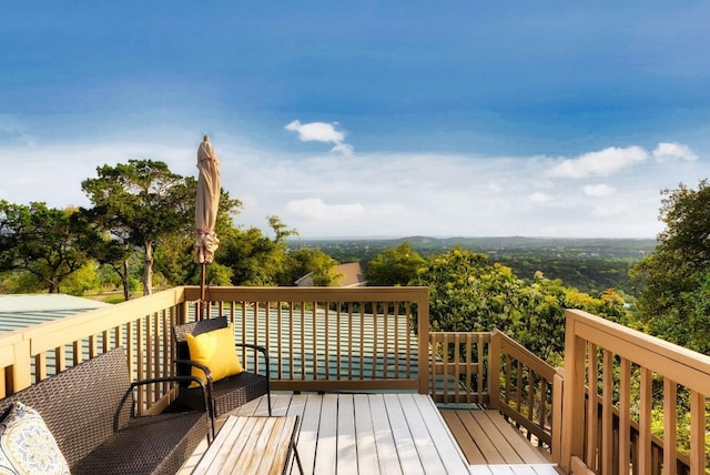 8016 Lupe Ln, Jonestown, TX 78645 - view of deck