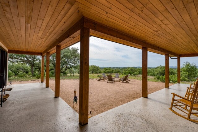 1433 Althaus Ranch Rd, Johnson City, TX 78636 - view of patio