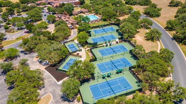 305 Indigo Ln, Georgetown, TX 78628 - bird's eye view