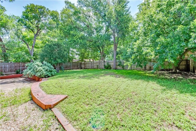 7309 Whispering Oaks Dr, Austin, TX 78745 - view of fenced backyard