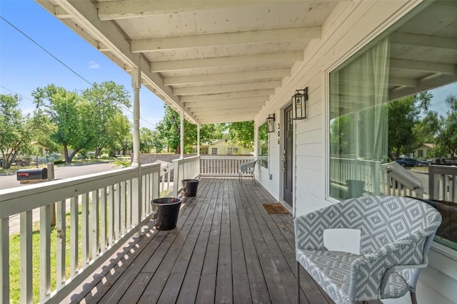 306 Juarez St, San Marcos, TX 78666 - view of wooden porch