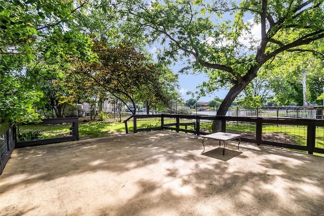 106 Apache Trl, Kingsland, TX 78639 - view of patio featuring a fenced backyard