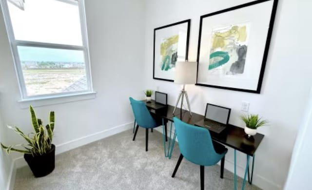 2585 Jack Nora Way, Round Rock, TX 78665 - carpeted office with baseboards