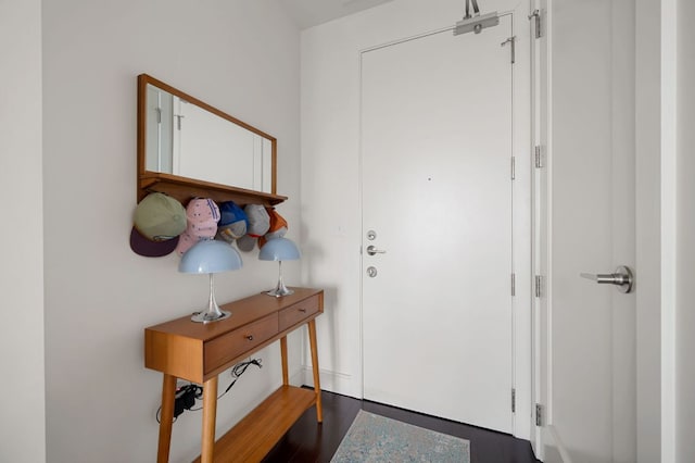 222 W Ave Unit 1908, Austin, TX 78701 - entrance foyer featuring wood finished floors