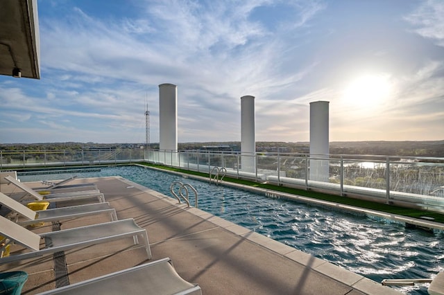 222 W Ave Unit 1908, Austin, TX 78701 - view of pool with a patio area