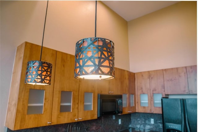 2918 Ranch Road 620th Rd N Unit J162, Austin, TX 78734 - kitchen view of black appliances and brown cabinetry