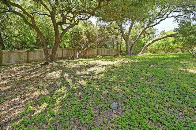 1502 Medio Calle, Austin, TX 78733 - view of fenced backyard