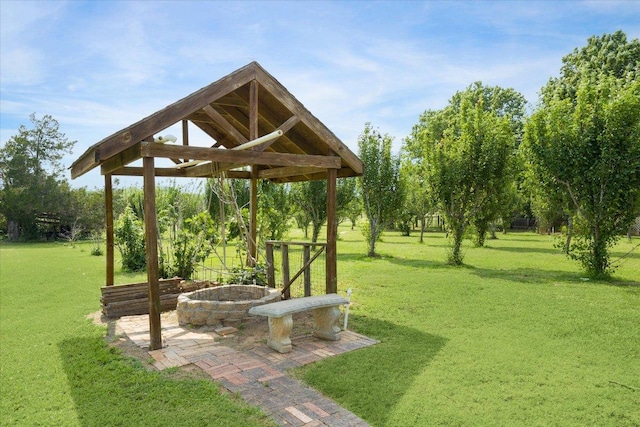 4451 County Road 467, Elgin, TX 78621 - view of green lawn