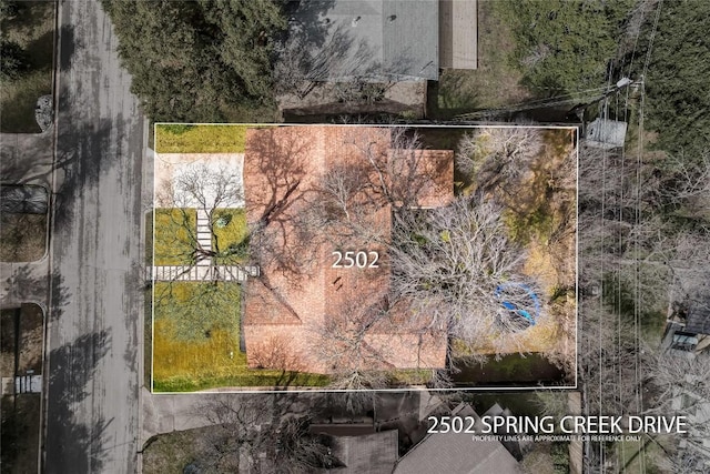 2502 Spring Creek Dr, Austin, TX 78704 - drone / aerial view