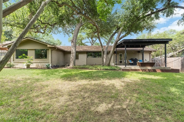 2502 Spring Creek Dr, Austin, TX 78704 - back of property featuring brick siding