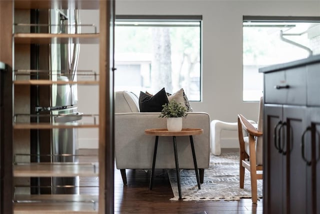 2502 Spring Creek Dr, Austin, TX 78704 - dining room featuring wood finished floors