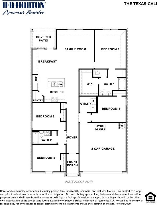 1310 Merritt St, Temple, TX 76504 - room layout