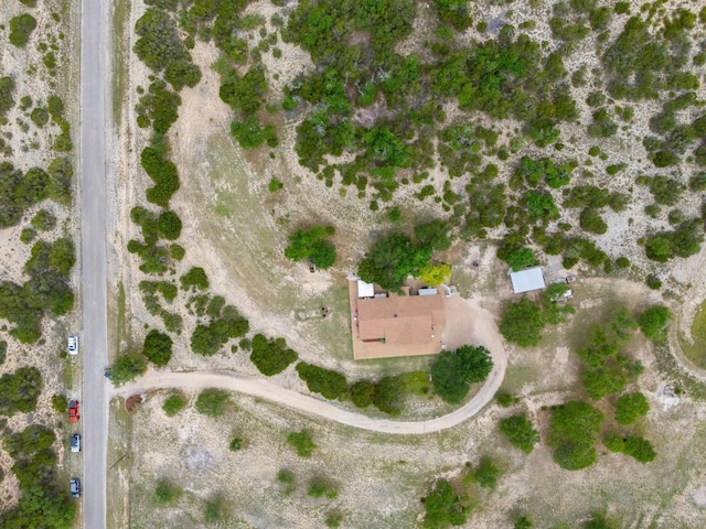 1231 Montell Rd, Wimberley, TX 78676 - aerial overview of property's location with a desert landscape and rural landscape
