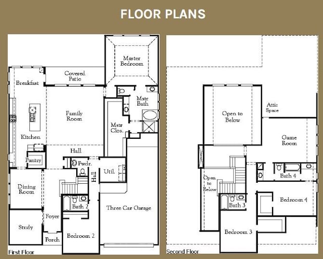 1101 Blanket Flower Dr, Georgetown, TX 78628 - home floor plan