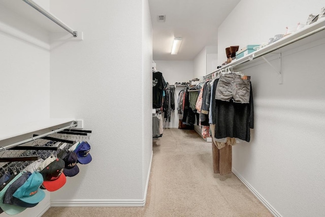 22218 W Cape Travis Bnd, Lago Vista, TX 78645 - spacious closet featuring light colored carpet