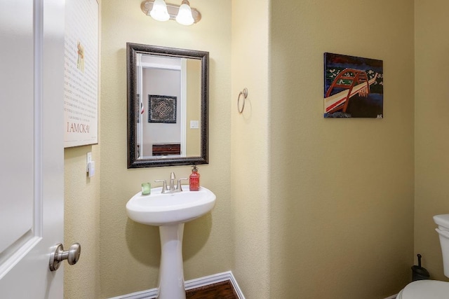 22218 W Cape Travis Bnd, Lago Vista, TX 78645 - half bath featuring toilet
