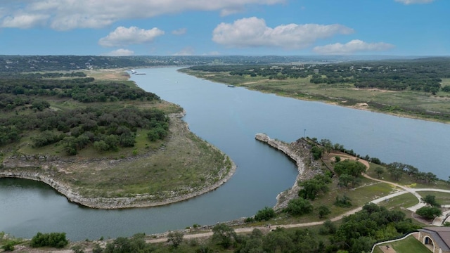 22218 W Cape Travis Bnd, Lago Vista, TX 78645 - aerial view of a large body of water