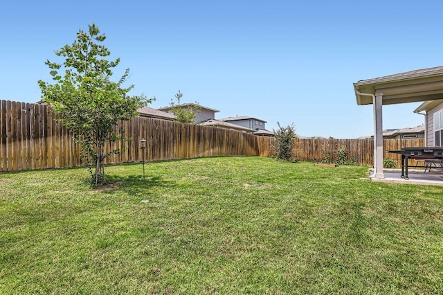 13908 Neskar Dr, Pflugerville, TX 78660 - view of yard with a patio area