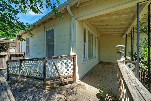 214 Beaver St, Austin, TX 78753 - view of wooden terrace