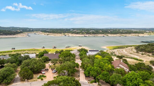 212 Lakefront Dr, Point Venture, TX 78645 - aerial view of a large body of water