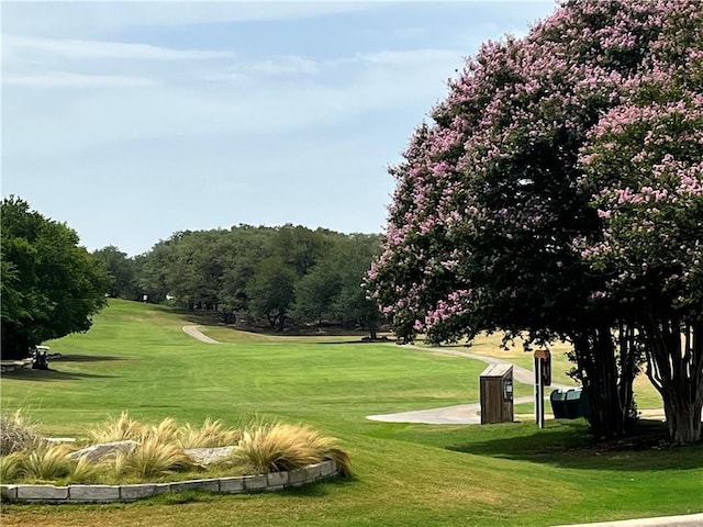 212 Lakefront Dr, Point Venture, TX 78645 - view of community with view of golf course and a lawn