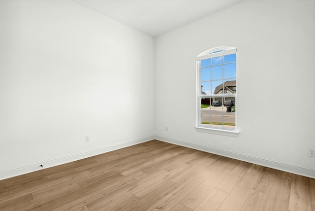 300 Barrel Bnd, Georgetown, TX 78628 - spare room with light wood-type flooring and baseboards