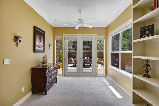 3211 Constitution Dr, Lago Vista, TX 78645 - sunroom featuring french doors