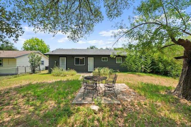 5808 Cedardale Dr, Austin, TX 78745 - rear view of property featuring a patio