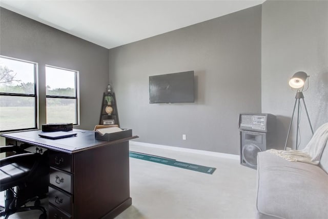 1215 Ridge Harbor Dr, Spicewood, TX 78669 - office with baseboards