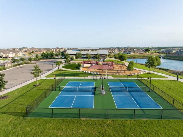 208 Shiner Ln, Georgetown, TX 78626 - aerial perspective of suburban area with a nearby body of water