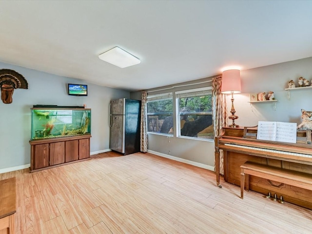 1576 Westview Court Dr, Canyon Lake, TX 78133 - living room with wood finished floors and baseboards