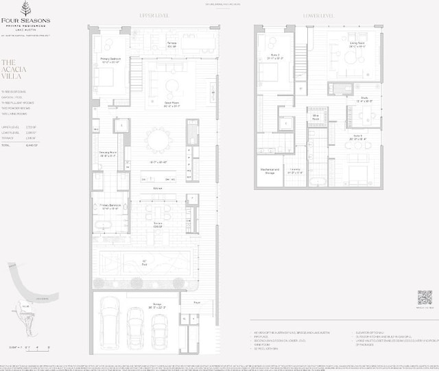 6507 Bridge Point Pkwy Lot 7, Austin, TX 78730 - view of floor plan / room layout