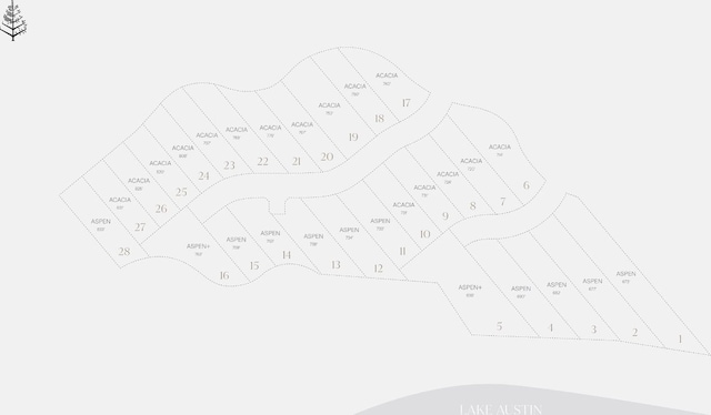 6507 Bridge Point Pkwy Lot 7, Austin, TX 78730 - map of parcels