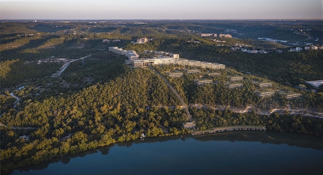 6507 Bridge Point Pkwy Lot 7, Austin, TX 78730 - aerial overview of property's location with a large body of water and a forest