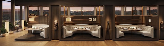 6507 Bridge Point Pkwy Lot 7, Austin, TX 78730 - wine cellar featuring wood finished floors