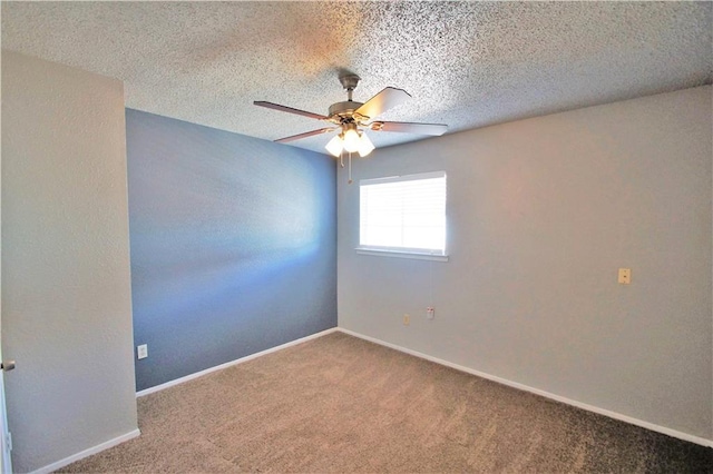 1320 Southport Dr, Austin, TX 78704 - carpeted spare room featuring a ceiling fan and baseboards