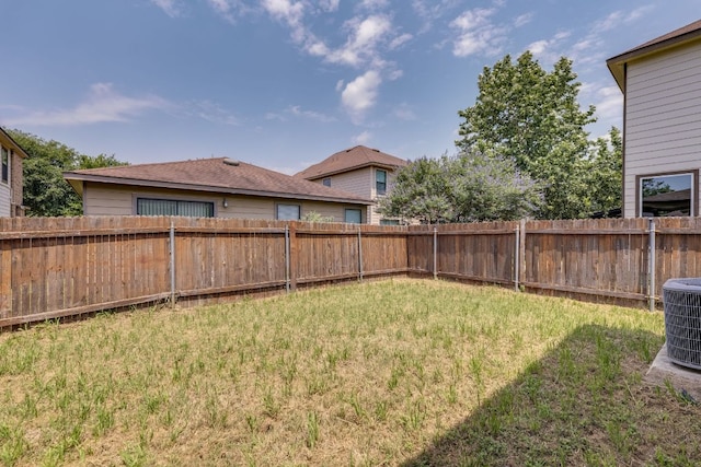 8912 Norwich Castle, Austin, TX 78747 - view of yard with central air condition unit