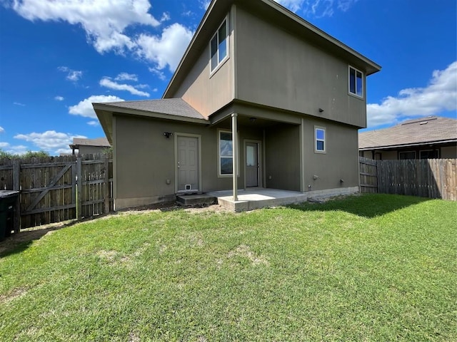 408 Azurite Dr, Jarrell, TX 76537 - rear view of property featuring a patio