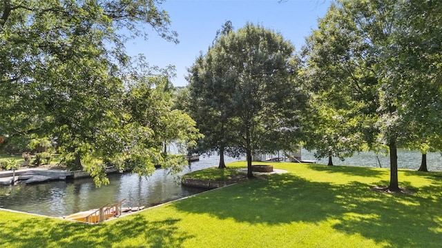 2603 Pearce Rd, Austin, TX 78730 - view of grassy yard with a water view