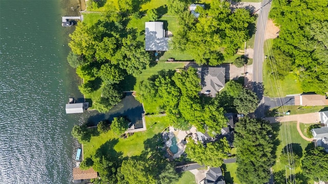 2603 Pearce Rd, Austin, TX 78730 - bird's eye view of a nearby body of water