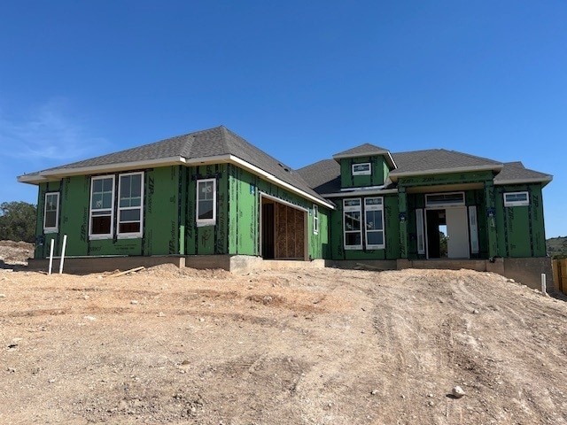 19217 Hopper Ln, Austin, TX 78738 - property under construction featuring a garage