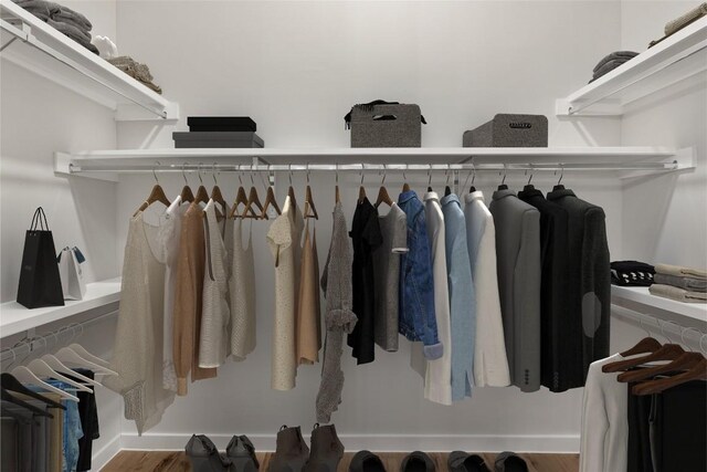4510 Terry-O Ln Unit 108, Austin, TX 78745 - spacious closet featuring wood finished floors