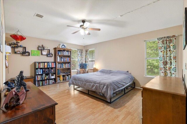 4125 Licorice Ln, Austin, TX 78728 - bedroom featuring light wood finished floors