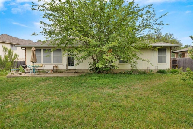 4125 Licorice Ln, Austin, TX 78728 - rear view of property with a patio