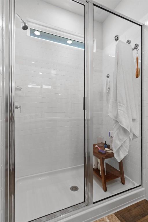 110 Saide St, Georgetown, TX 78626 - full bathroom featuring a shower stall