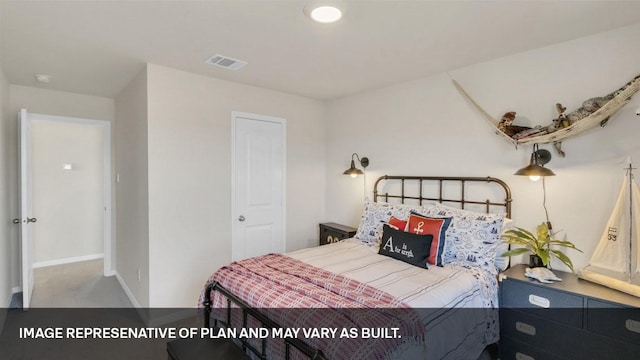 272 Morning Glory Loop, Kyle, TX 78640 - bedroom featuring baseboards