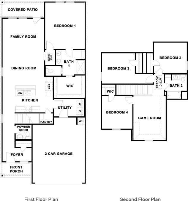 272 Morning Glory Loop, Kyle, TX 78640 - property floor plan